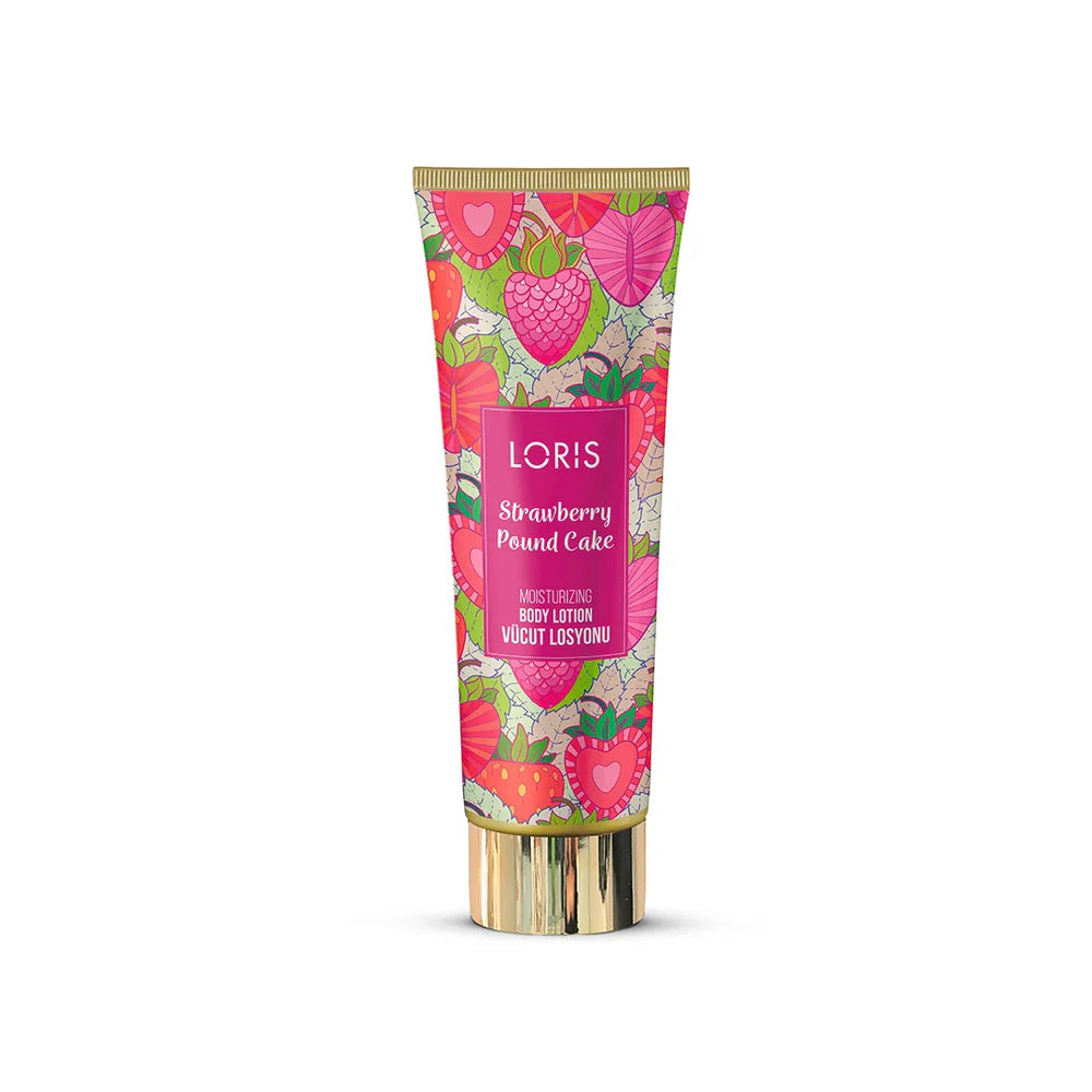 LORIS STRAWBERRY POUND CAKE BODY LOTION