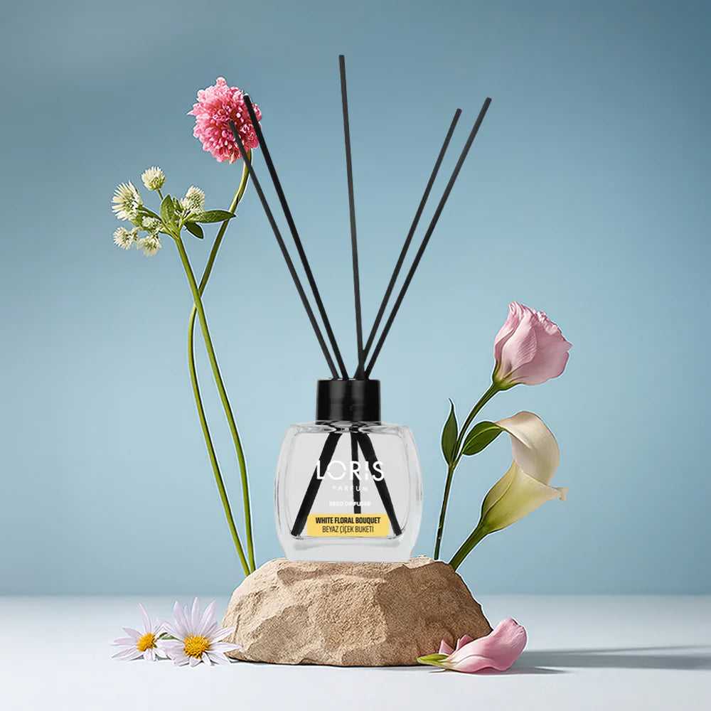 DIFFUSORE AMBIENTE LORIS WHITE FLORAL BOUQUET 120 ML