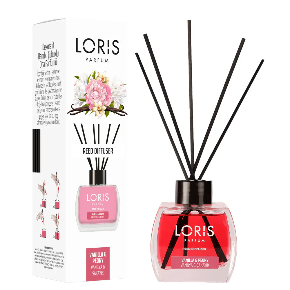 DIFFUSORE AMBIENTE LORIS VANILLA & PEONY 120 ML