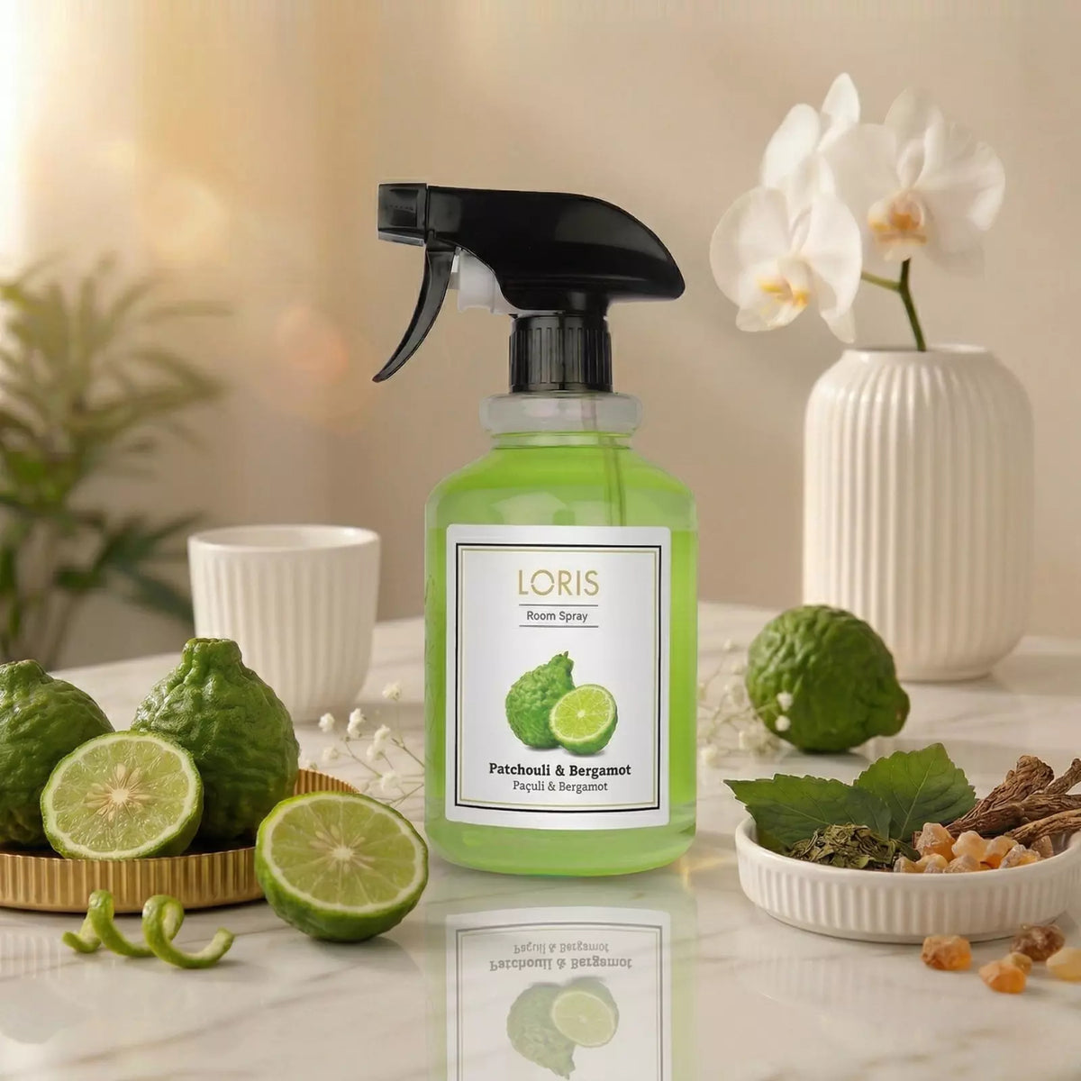 SPRAY PER AMBIENTE PATCHOULI & BERGAMOT 500 ML