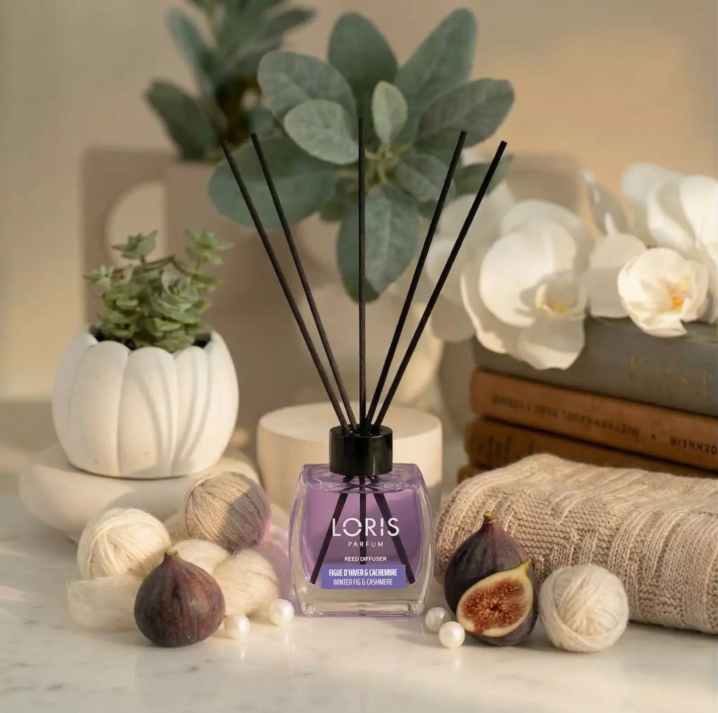 DIFFUSORE AMBIENTE LORIS WINTER FIG & CASHMERE 120 ML