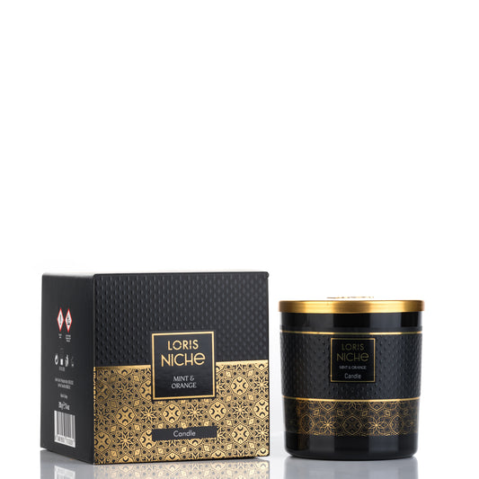 CANDELA PROFUMATA LORIS NICHE MINT & ORANGE 210 G