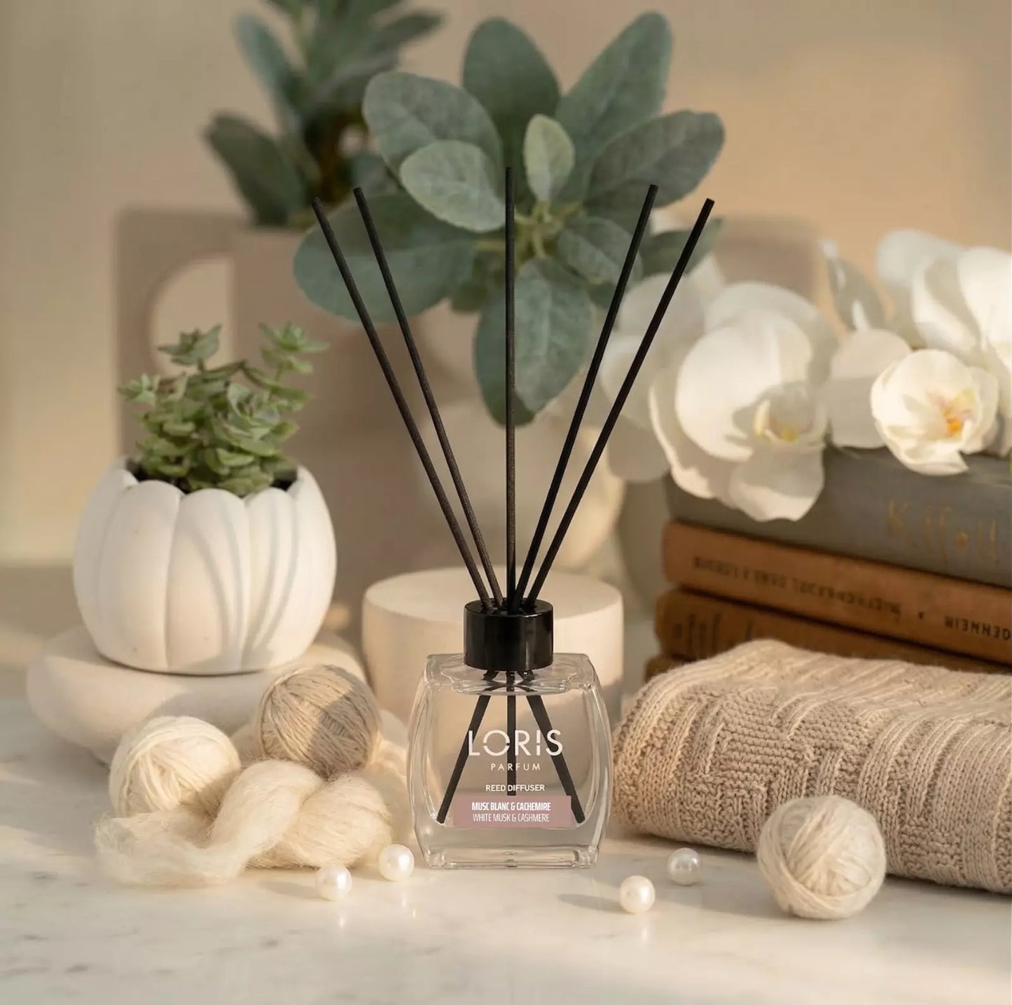 DIFFUSORE AMBIENTE LORIS WHITE MUSK & CASHMERE 120 ML