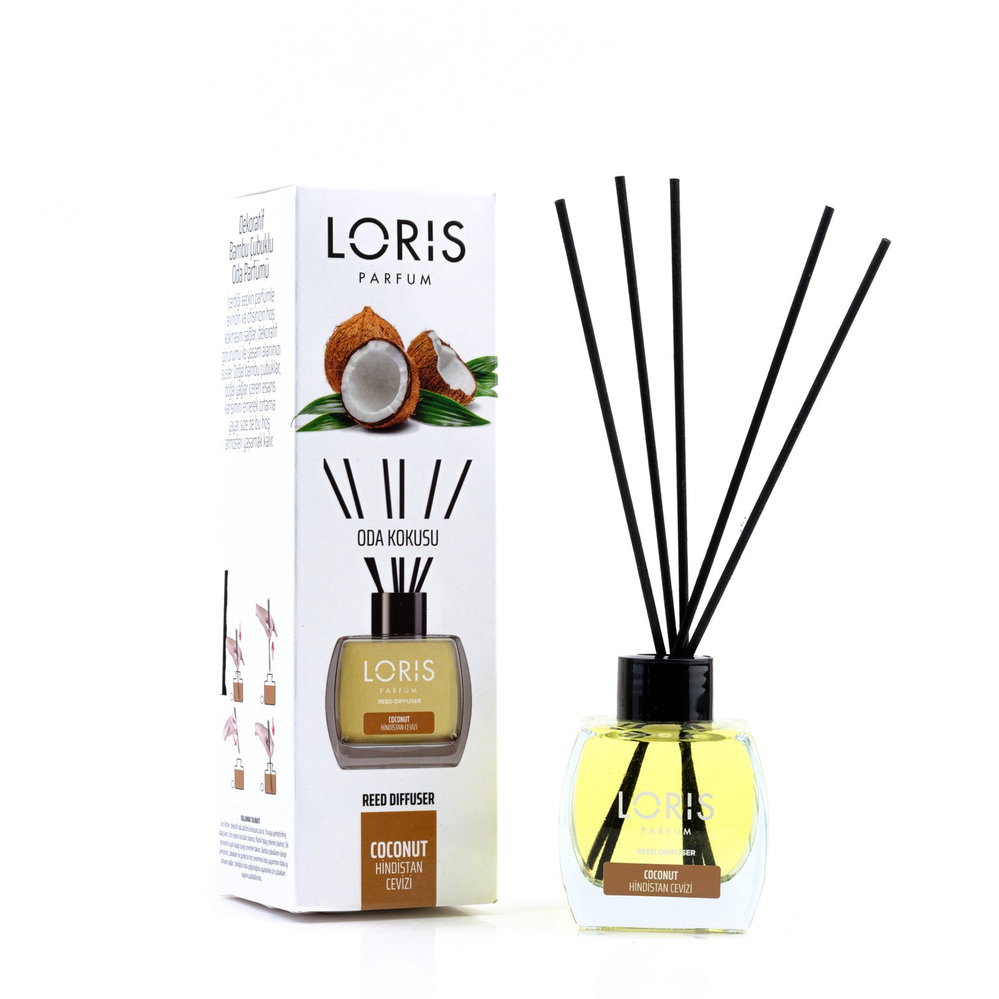 DIFFUSORE AMBIENTE LORIS COCONUT 120 ML
