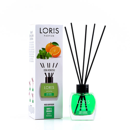 DIFFUSORE AMBIENTE LORIS MINT & ORANGE 120 ML