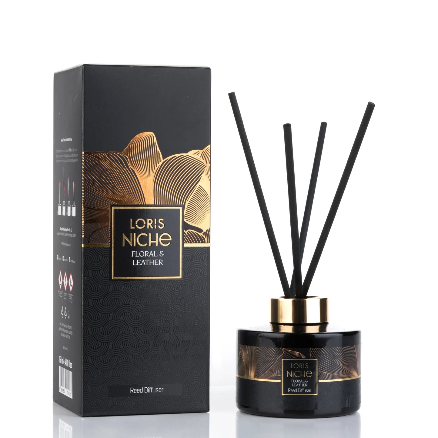 DIFFUSORE AMBIENTE LORIS NICHE FLORAL & LEATHER 150 ML