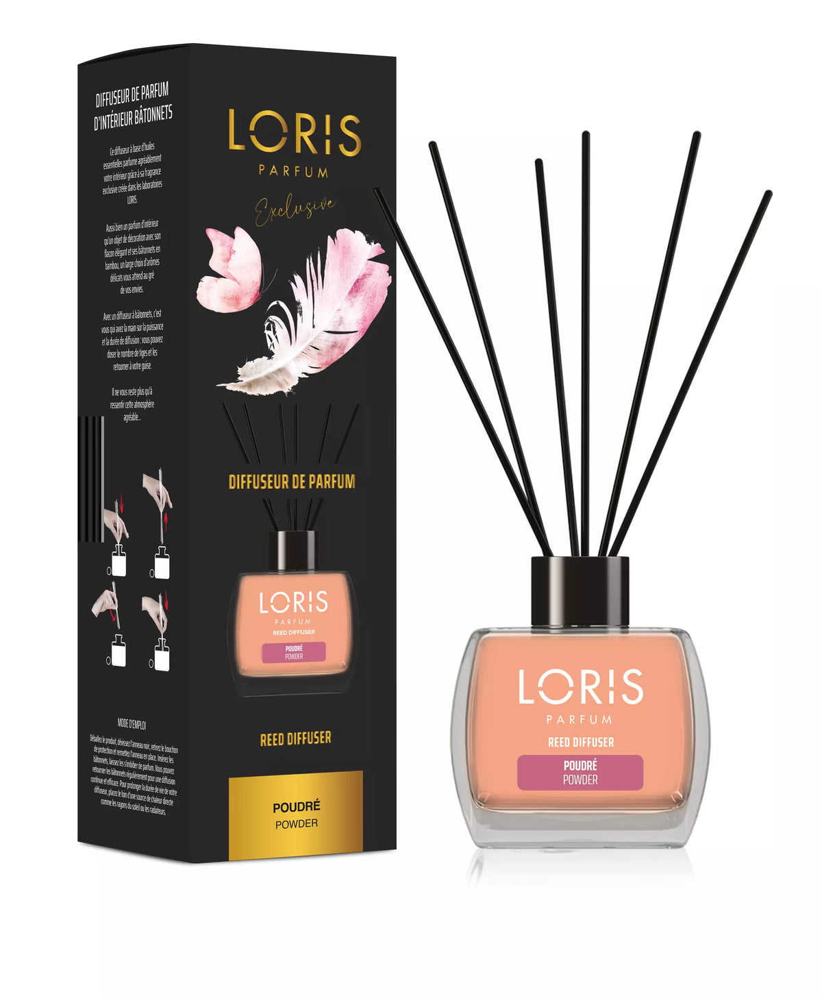 DIFFUSORE AMBIENTE LORIS POWDER 120 ML